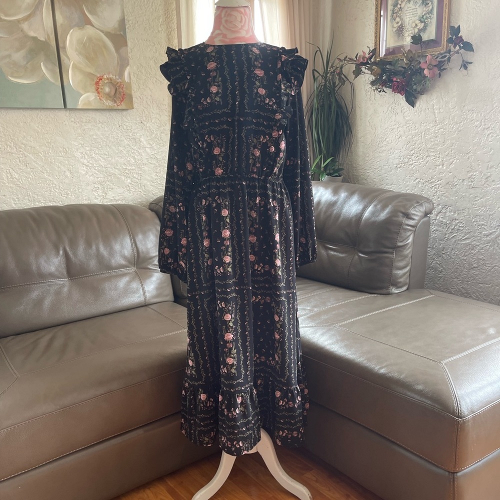 Divided Floral Dress